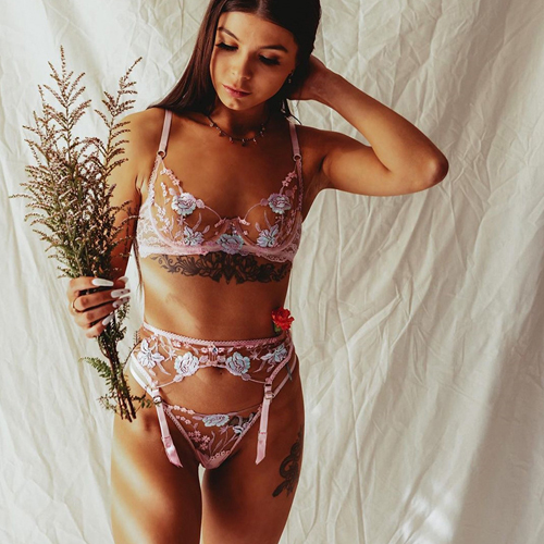 Ladies Affordable Sexy Suspenders Lingerie