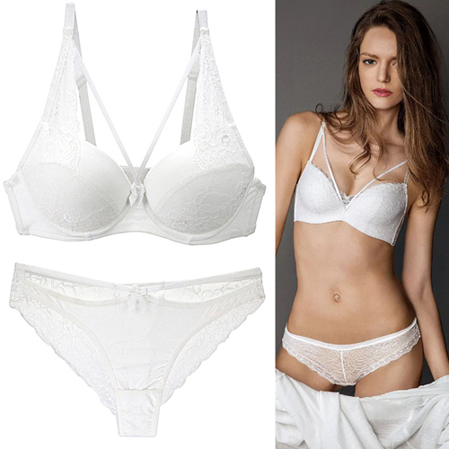 Ladies Sexy d Size Matching Bra And Pants Set