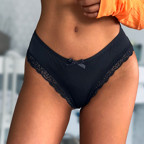 Ladies Sexy Micro Butterfly Lace Underwear Thong