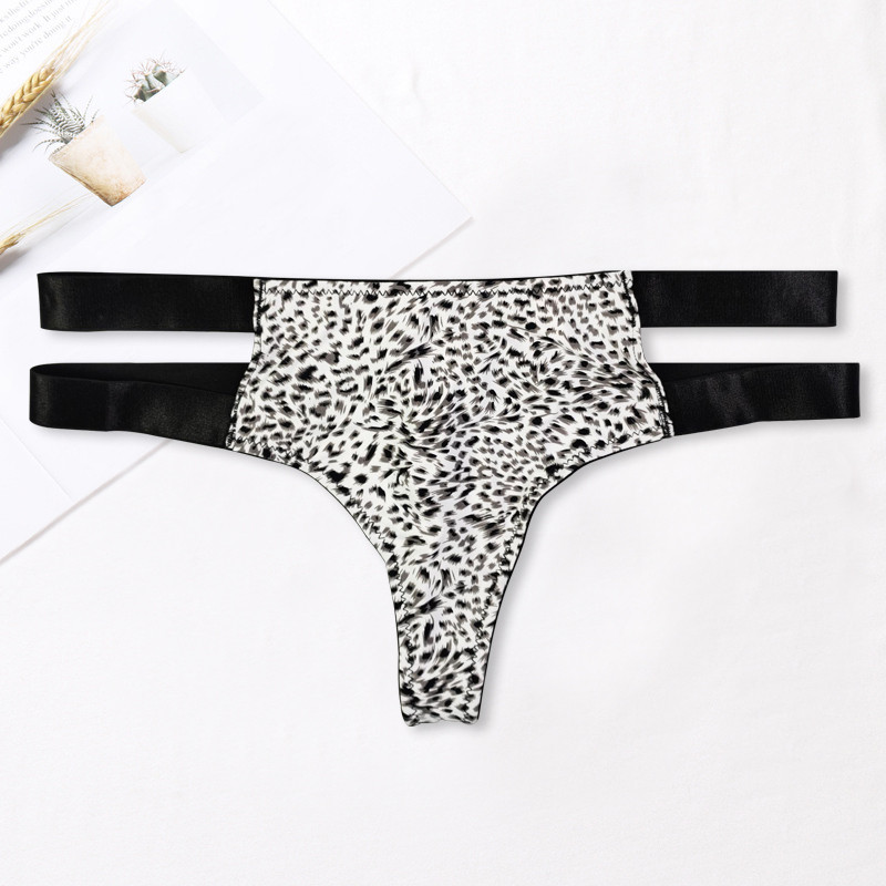 Women Tight Low Cut Cotton Knickers Thong