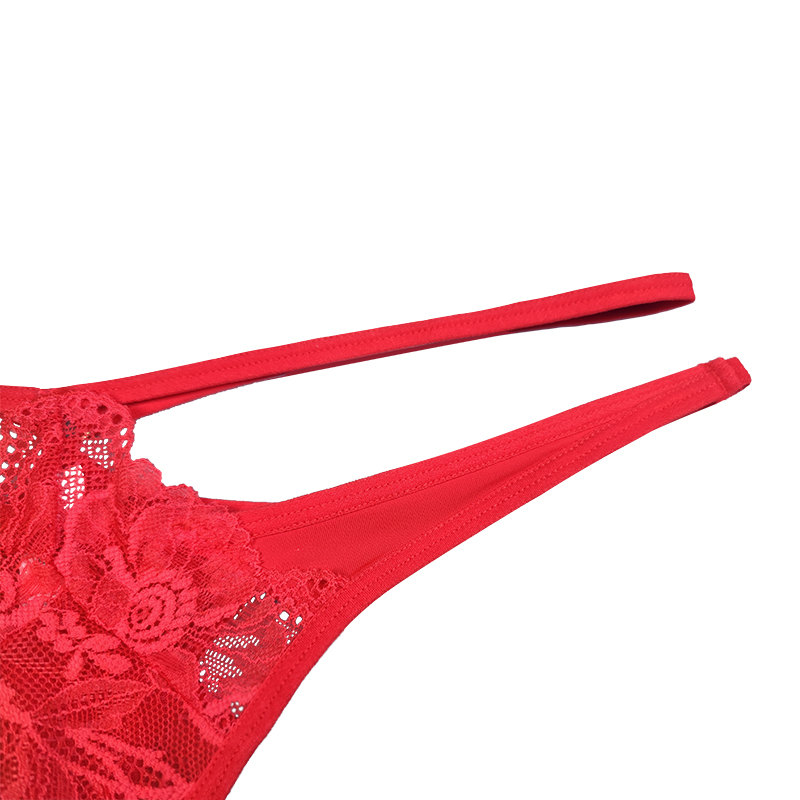 Women Micro Low Rise Spanx Lace Thong