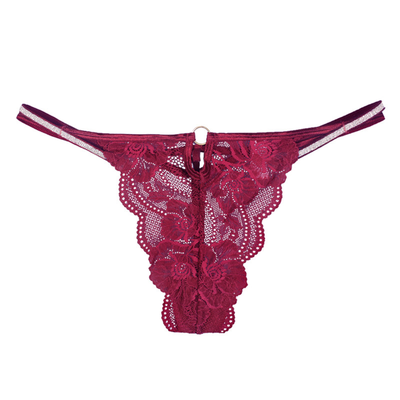 Ladies Comfy Seamless Satin Silk Thong
