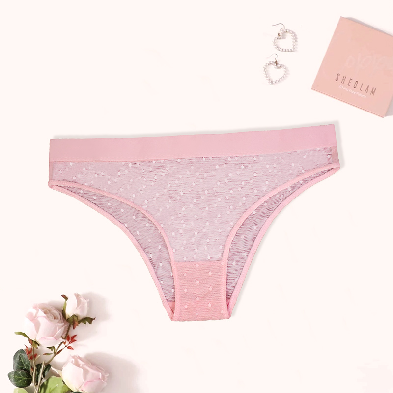Wholesale Women Frenchie Mesh Lace Underwear