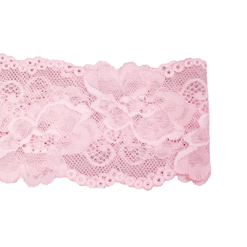 Ladies Cute Cotton Pink Silk Lace Panties V Thongs