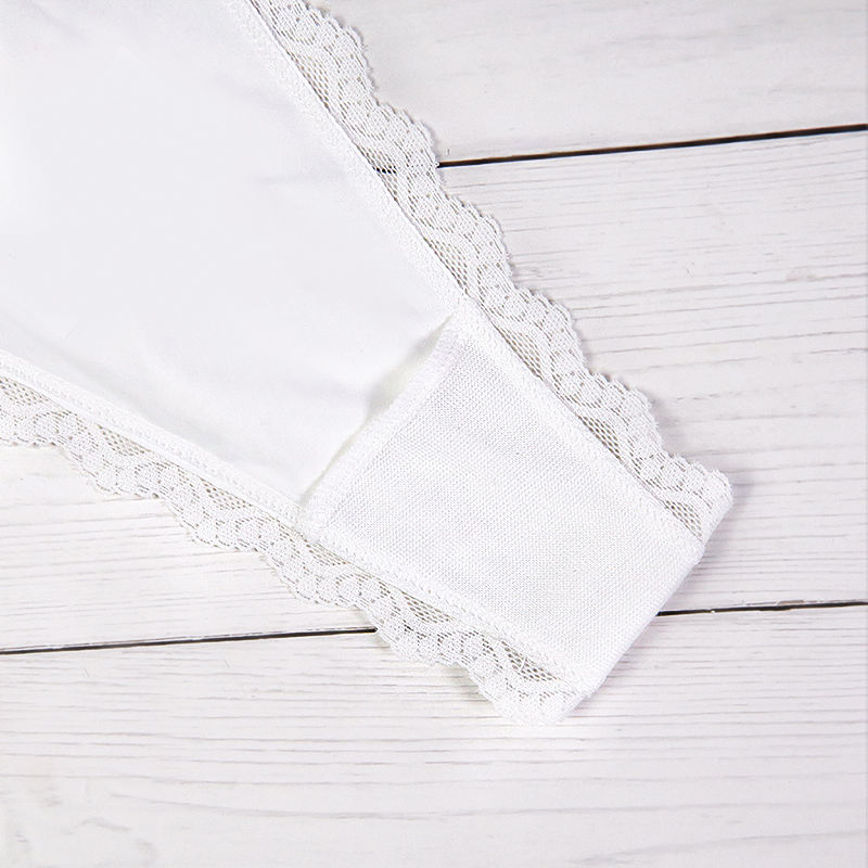 Bride White Lace G String Lady Thong Panty
