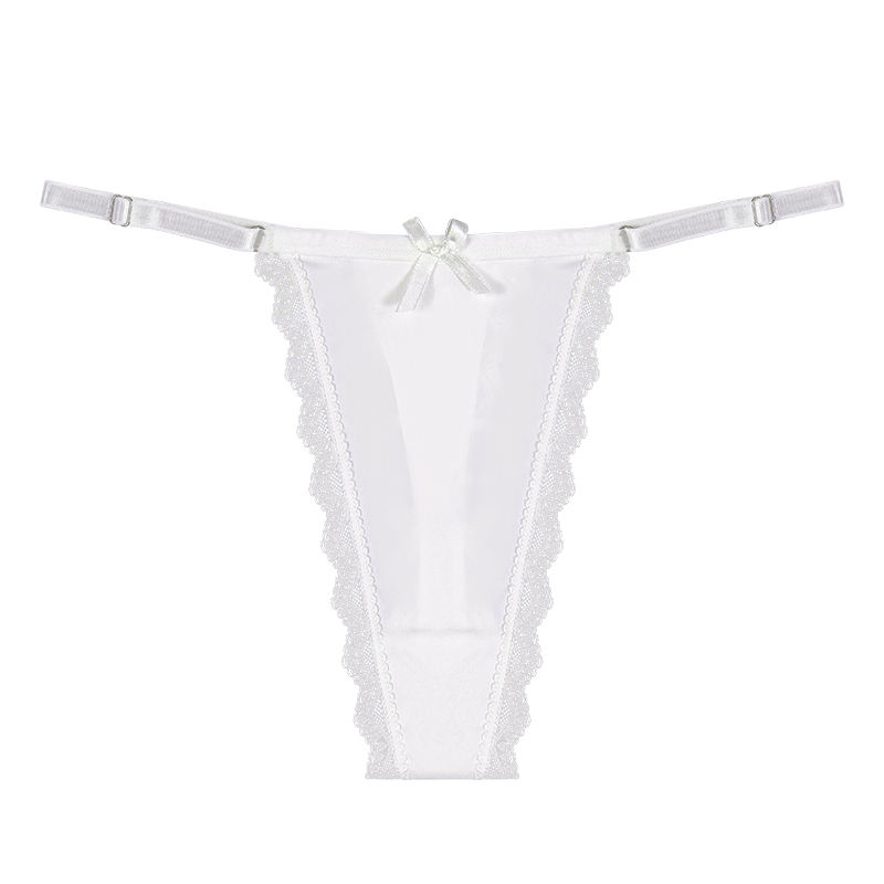 Bride White Lace G String Lady Thong Panty