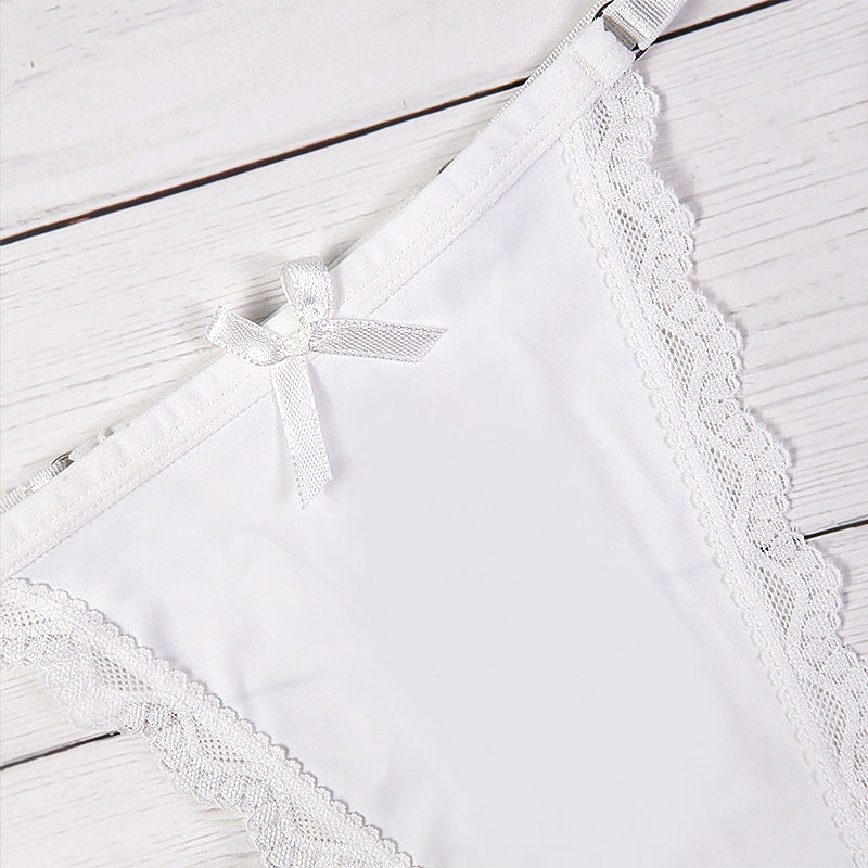 Bride White Lace G String Lady Thong Panty