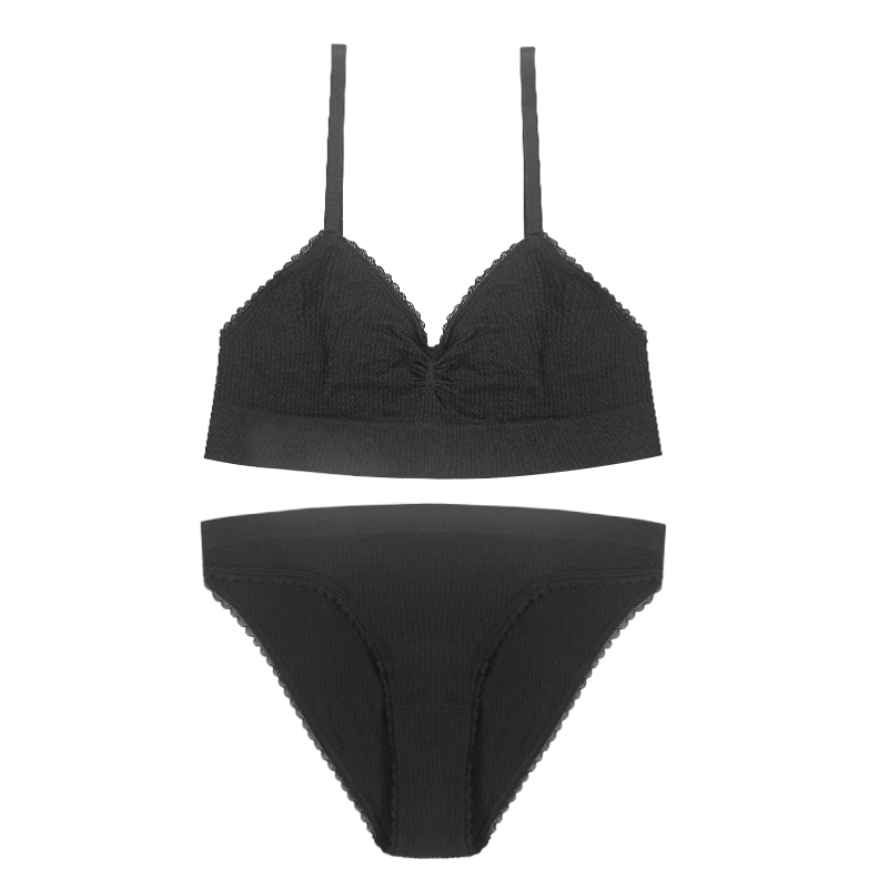 Lace Convertible Straps Underwire Bra Panties Sets