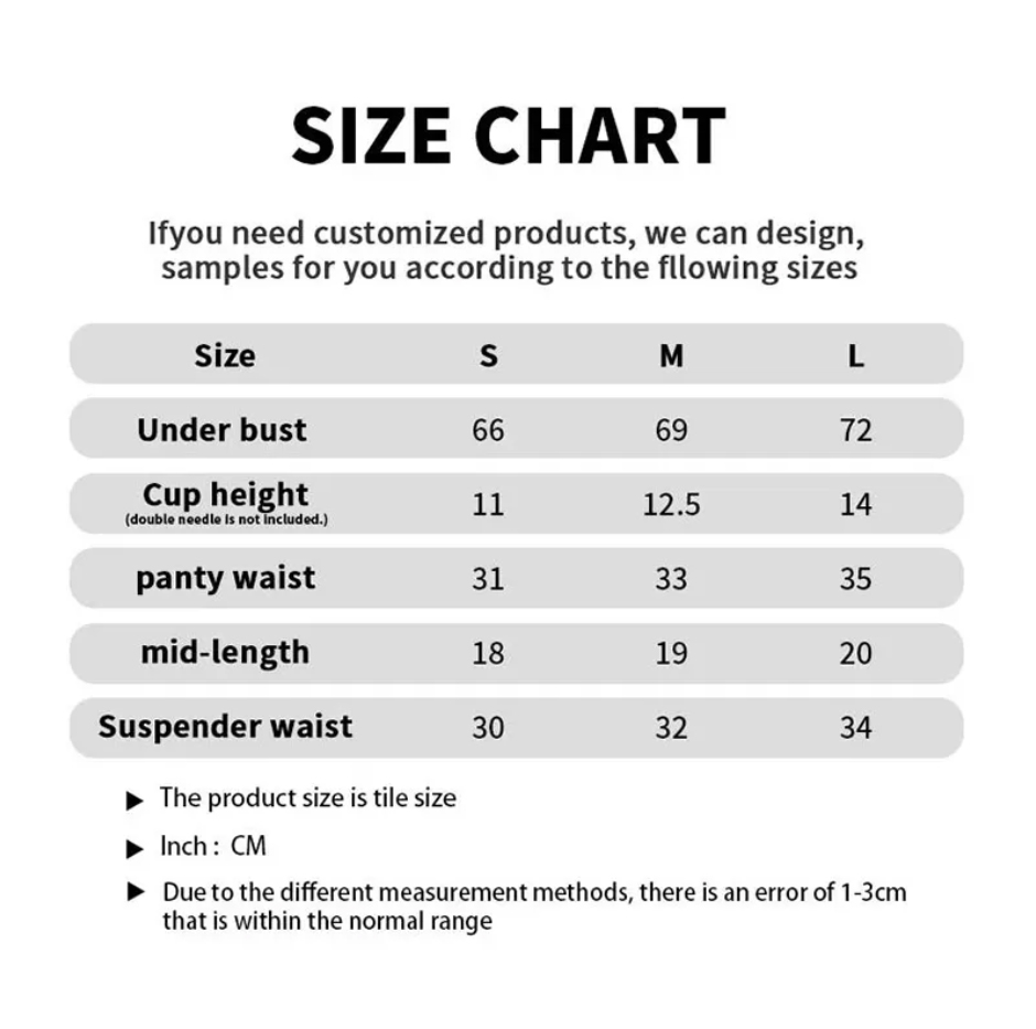 Lady Mesh Fabric Fur Design Sexy Chain Lingerie Set