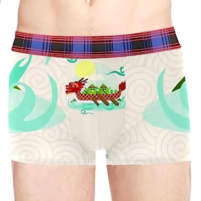 Happy Dragon Boat Festival | Customize The Theme Underwear And Other Underwear Printed With Chinese Elements