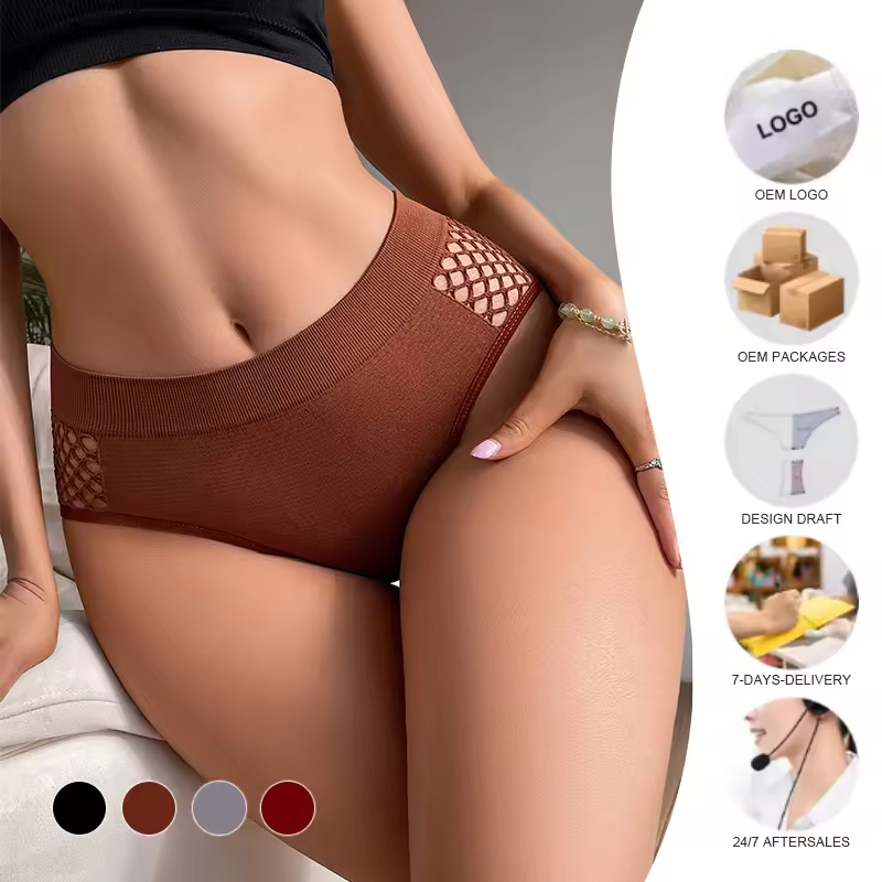 Undergarment Thin Sexy Vintage Briefs Ladies Funny Elegant Panties For Women