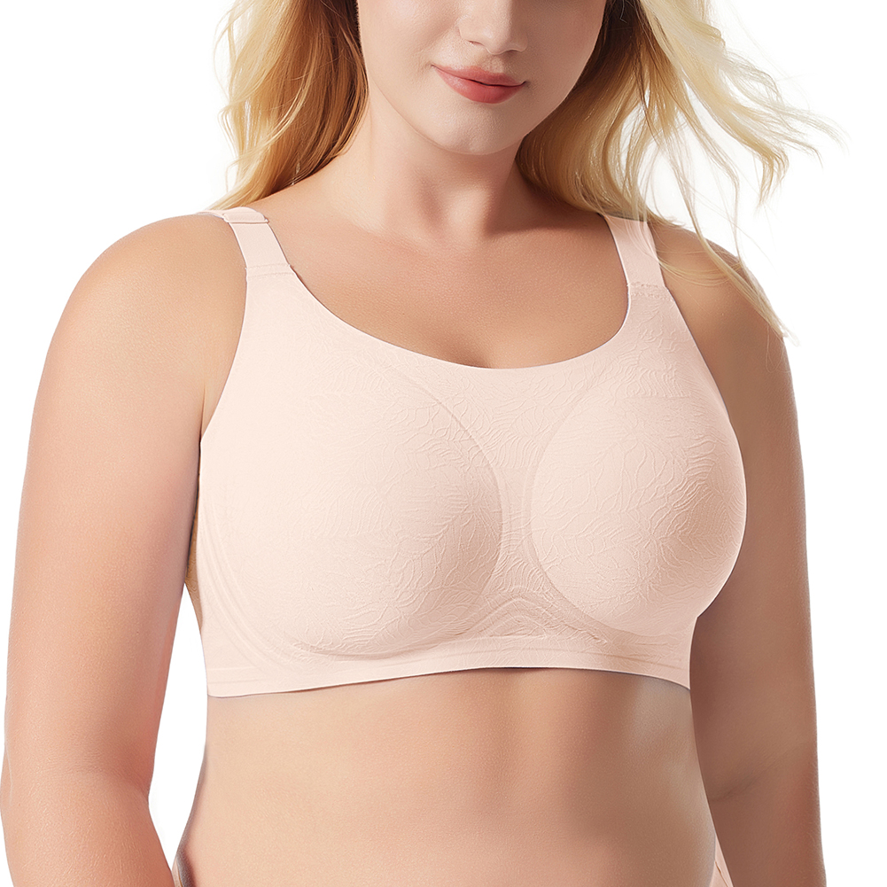 High Quality Women Hot Stretchy Adjustable Comfortable Underwear Seamless Bra