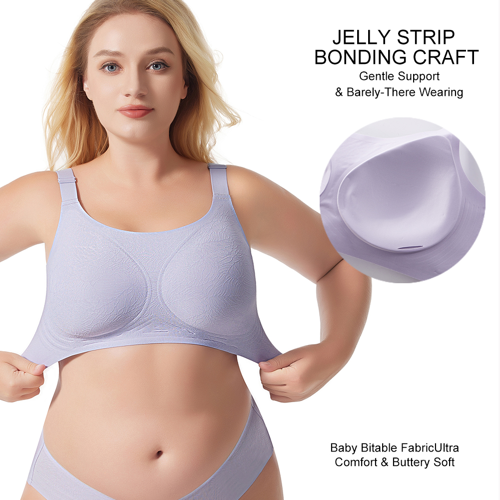 High Quality Women Hot Stretchy Adjustable Comfortable Underwear Seamless Bra