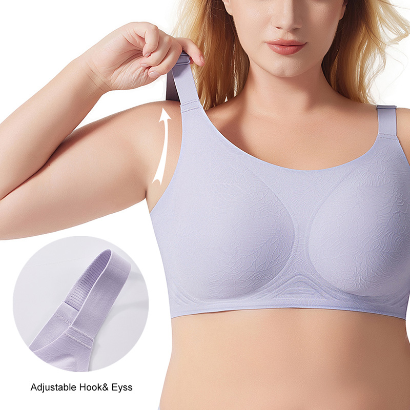 High Quality Women Hot Stretchy Adjustable Comfortable Underwear Seamless Bra