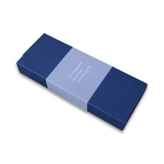 Синяя складная коробка шоколада