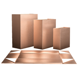 Caixa de presente de embalagem de champanhe magnética