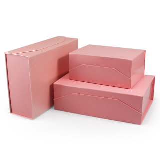 Faltbare Geschenkbox mit magnetischer Verpackung