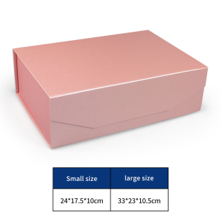 Faltbare Geschenkbox mit magnetischer Verpackung