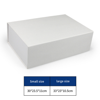 presente duro marrom ondulado com tampas caixa de papel preto