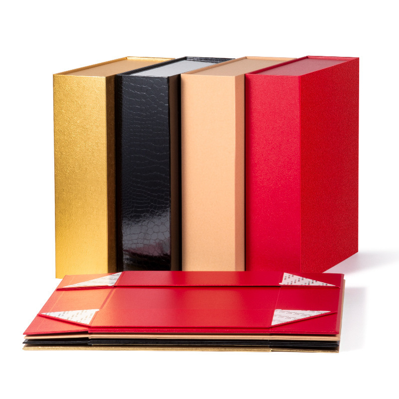 Caixa de papel ecológica com cor