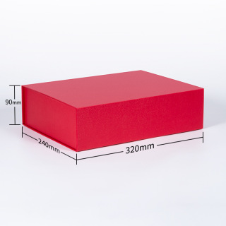 Caixa de papel ecológica com cor