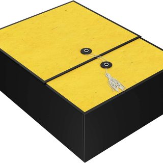 Caixa de presente de porta dupla com design especial