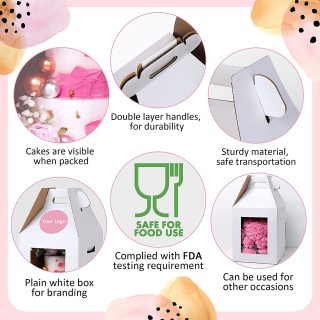 con manico lusso halloween pasqua per scatole di torta