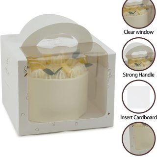 cute of cake base and cardboard cake boxes