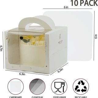 cute of cake base and cardboard cake boxes