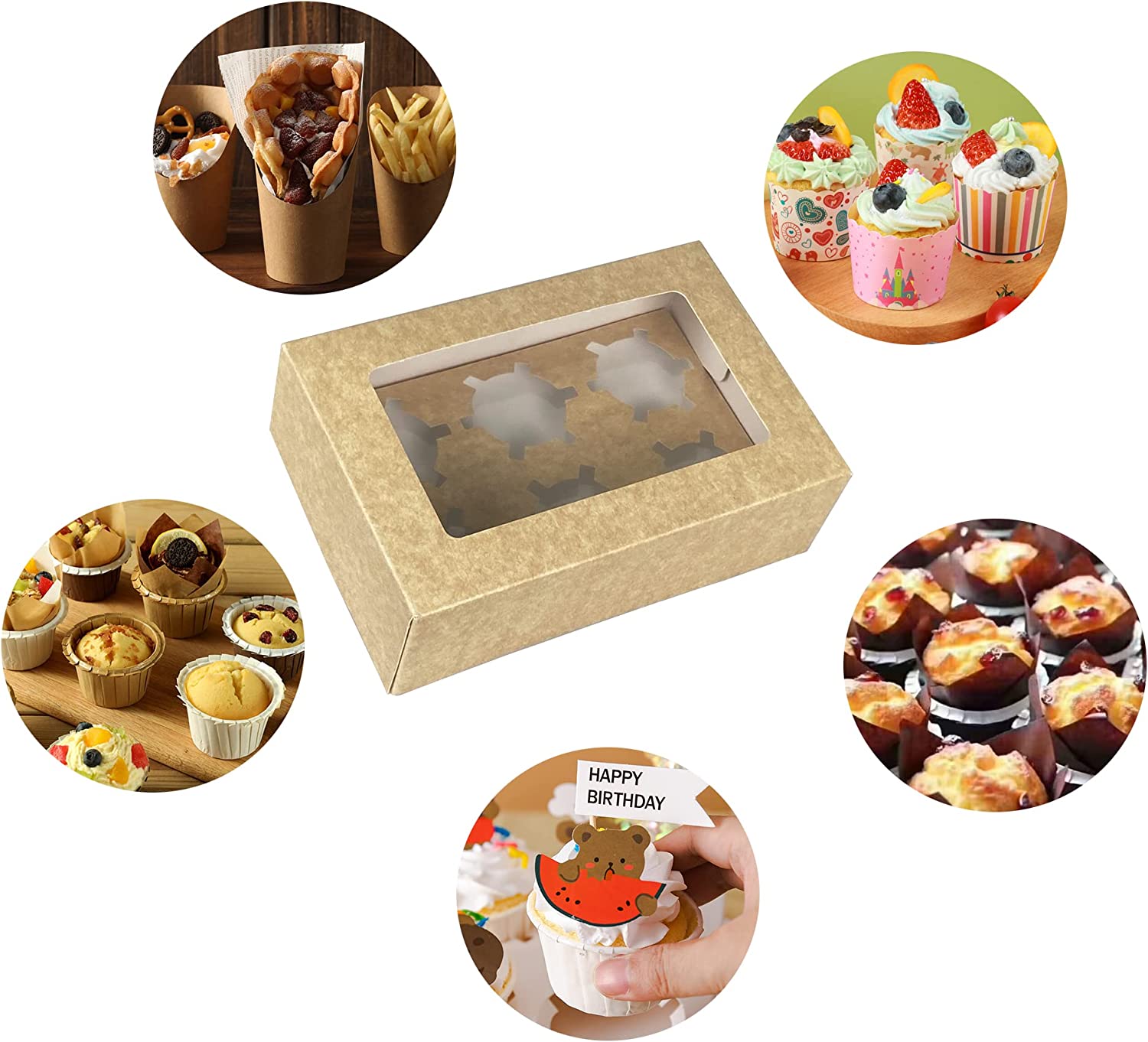 bakery boxes with window