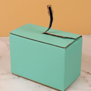 Verpackung aus Wellpappe Normalkarton