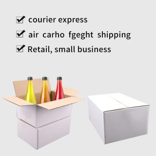 почтовые ящики из гофрированного картона белого цвета