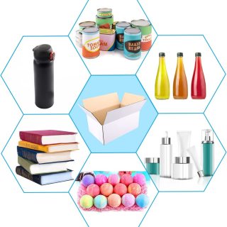 почтовые ящики из гофрированного картона белого цвета