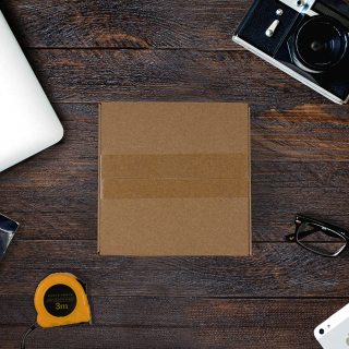 карта кружка упаковка курьерская коробка