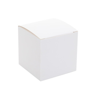 white personalised candle packaging boxes