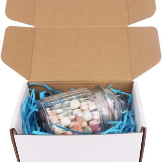 kraft white corrugated mailer boxes