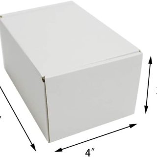 kraft white corrugated mailer boxes