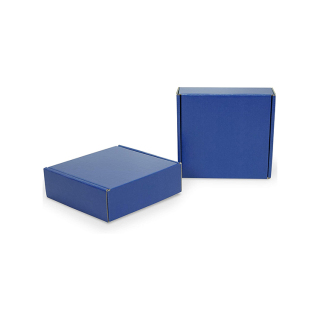 e flute blue corrugated carton box
