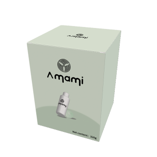 caja de papel de cilindro de embalaje marrón reciclado rígido