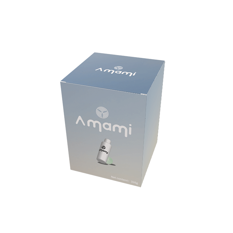 caja de papel de cilindro de embalaje marrón reciclado rígido