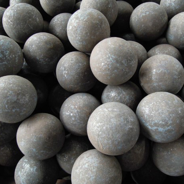 Forged steel grinding ball