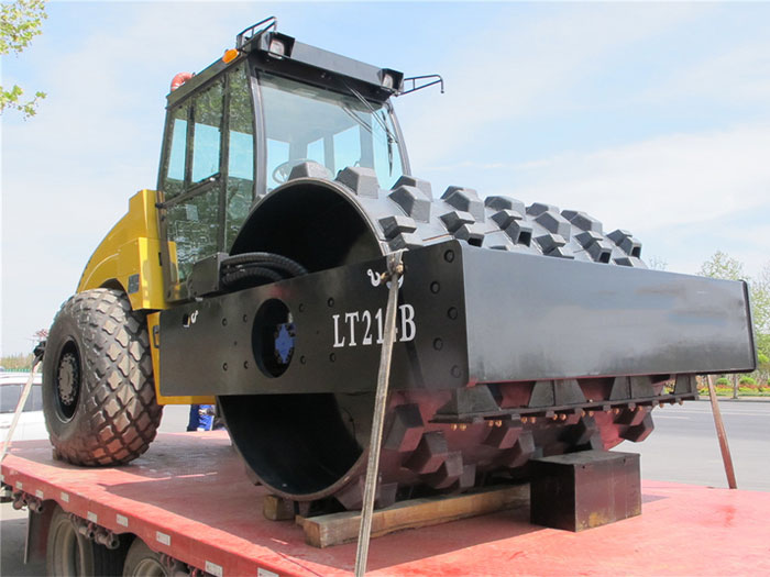 Single-drum bump roller LT216B exported to Pakistan