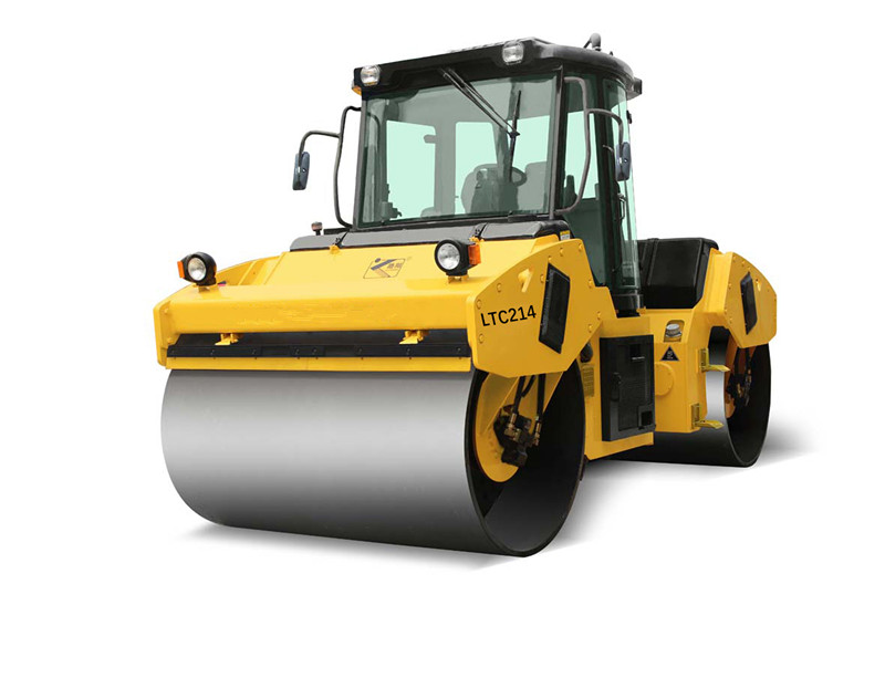How efficient is the 12-ton roller?
