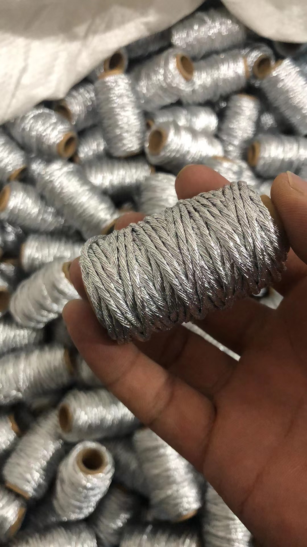 Ropemate 3/4 mm Metallic /macrame cord