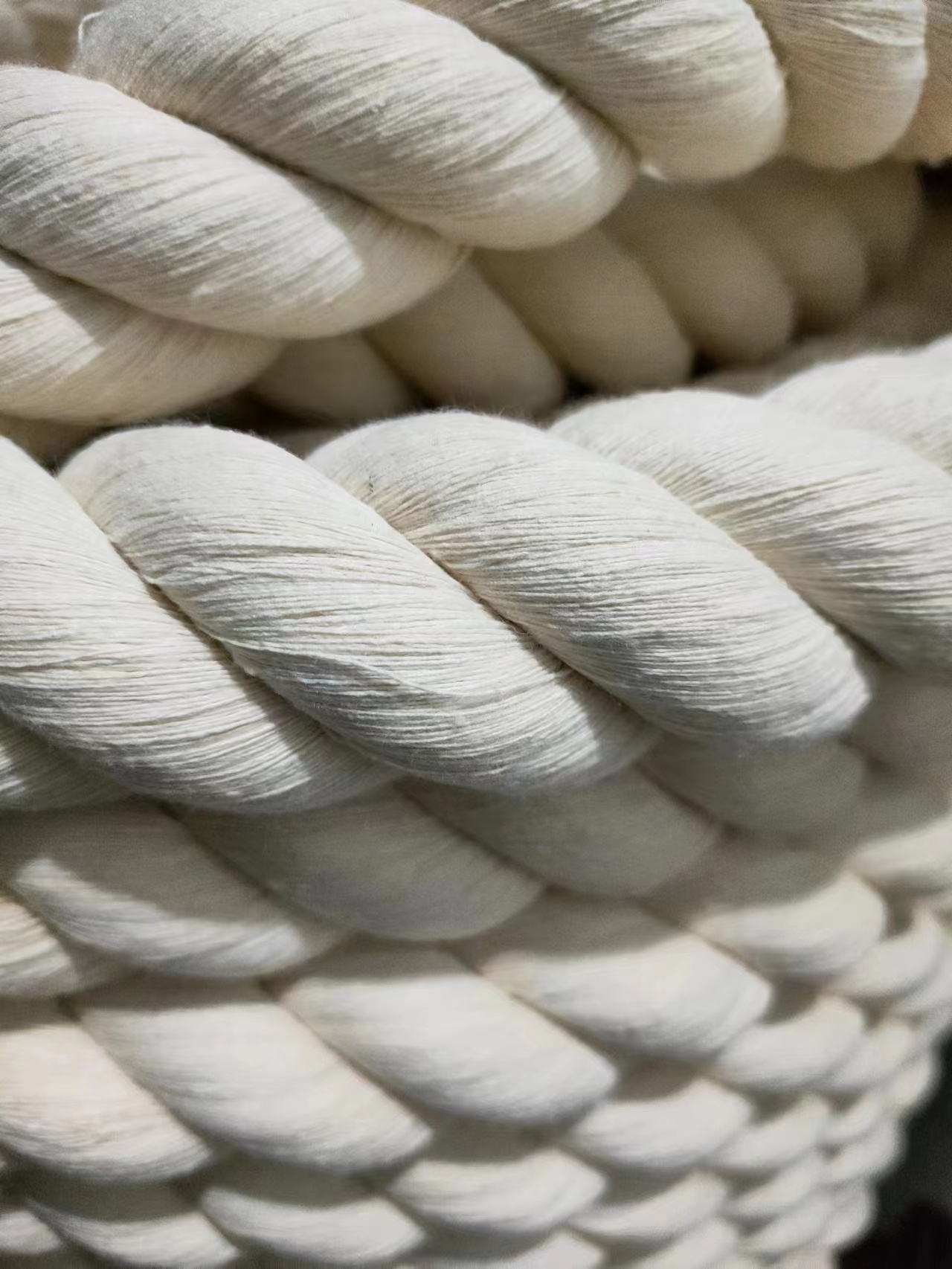 2mm-20mm Tight And Soft 100% Natual Color Cotton Rope For All Kinds Of Functions