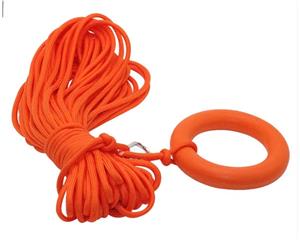 Surface Floating Reflective Floating Orange Water Safety Rescue Rope