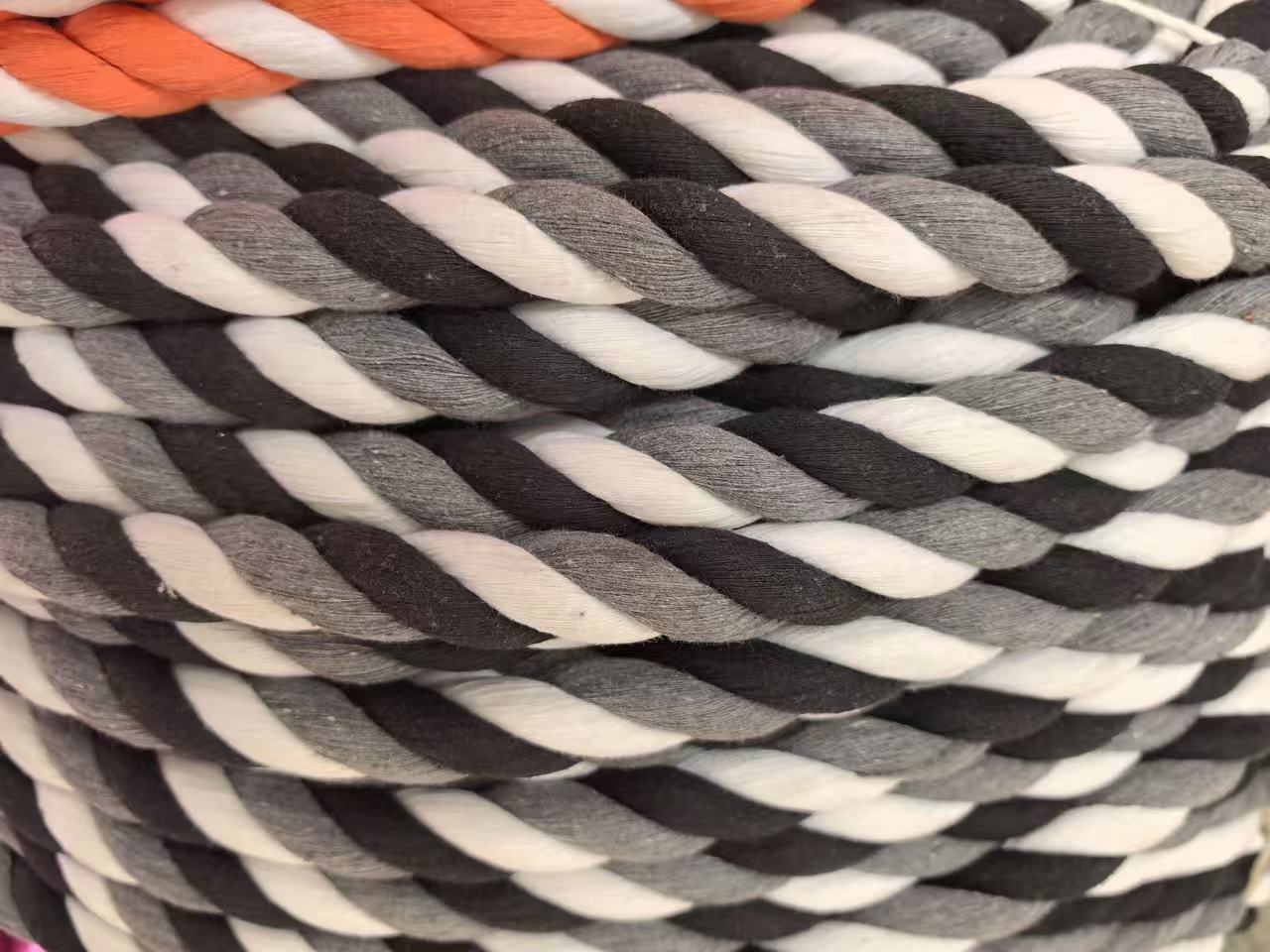 Assorted Colors Natural Soft Strong Twisted Cotton Rope