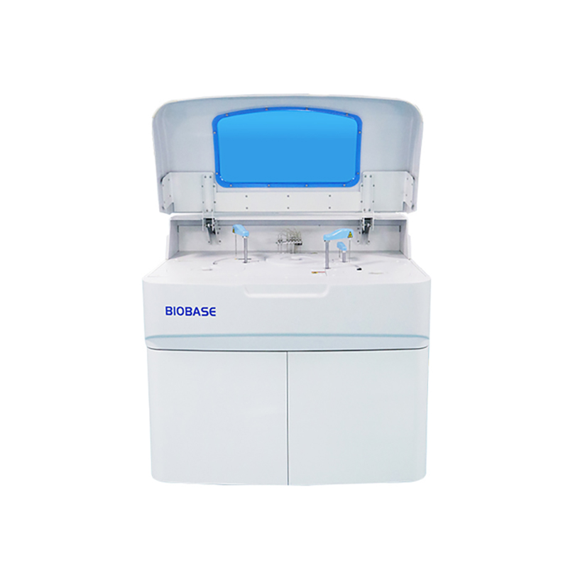 Máquina de química de bioquímica de sangre completamente automática, analizador automático de bioquímica de laboratorio BK-400