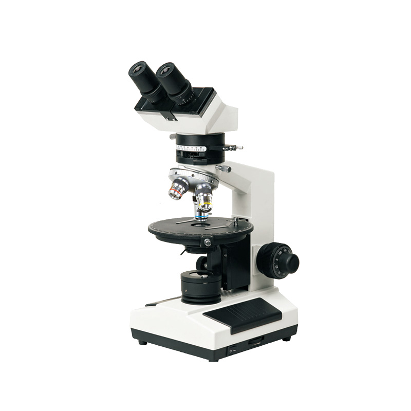 Microscopio biológico polarizador binocular trinocular BMP-107T Digital