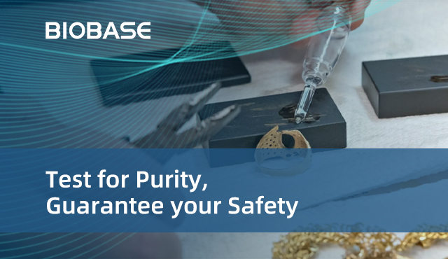Prueba de pureza Garantice su seguridad